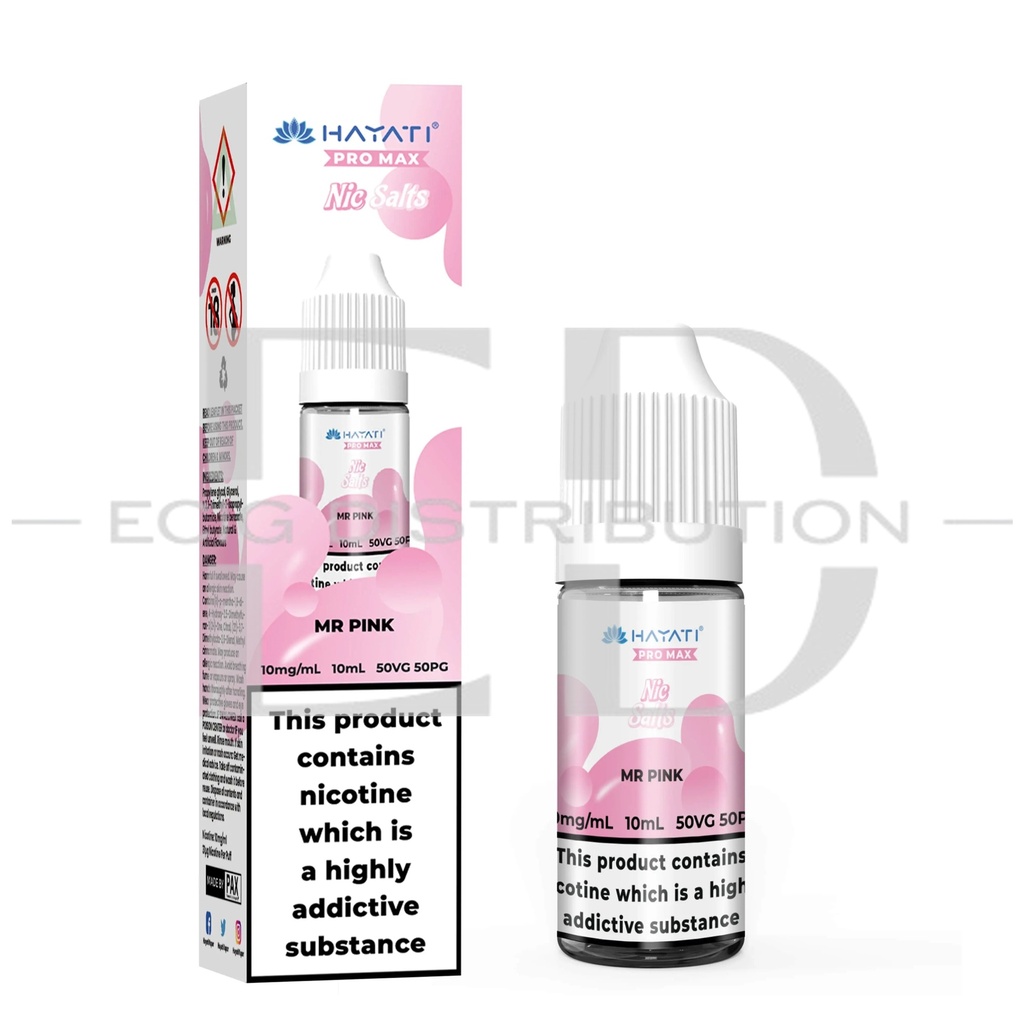 Hayati Nic Salts - Mr Pink 10MG