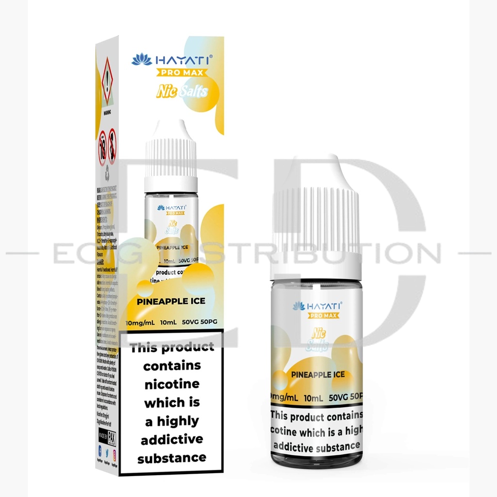 Hayati Nic Salts - Pineapple Ice 10MG