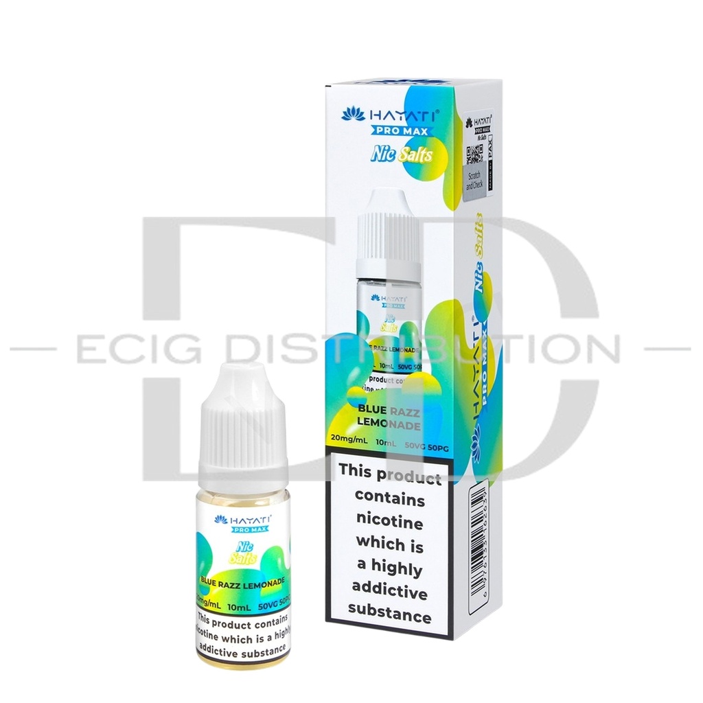 Hayati Nic Salts - Blue Razz Lemonade 20MG