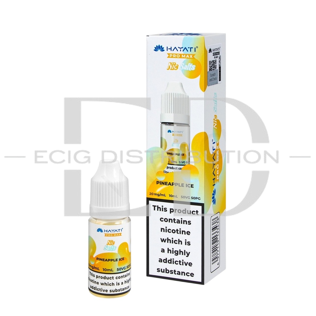 Hayati Nic Salts - Pineapple Ice 20MG