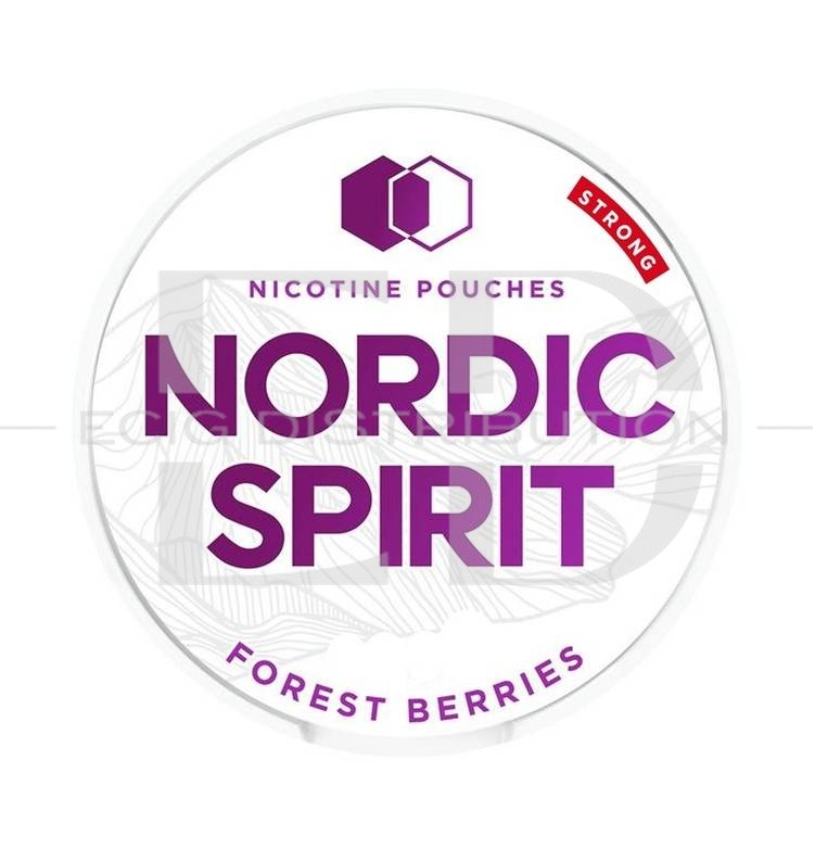 Nordic Spirit Strong Nicotine Pouches - Forest Berries