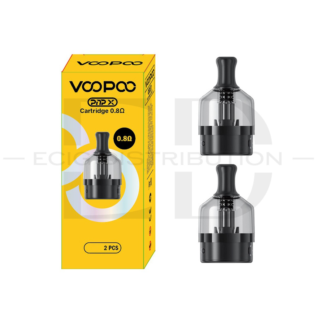 Voopoo PNP X Integrated Refillable Pod 2Pcs/Pack - 0.8 Ohm ..