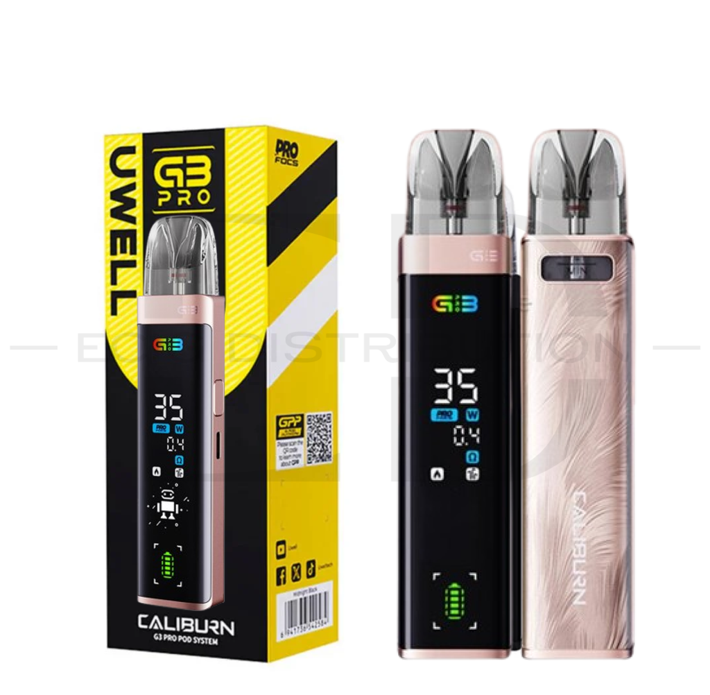 Uwell Caliburn G3 Pro Pod Kit - Rose Gold