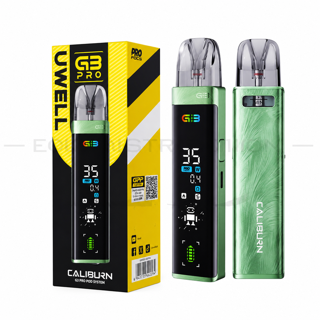 Uwell Caliburn G3 Pro Pod Kit - Emerald Green