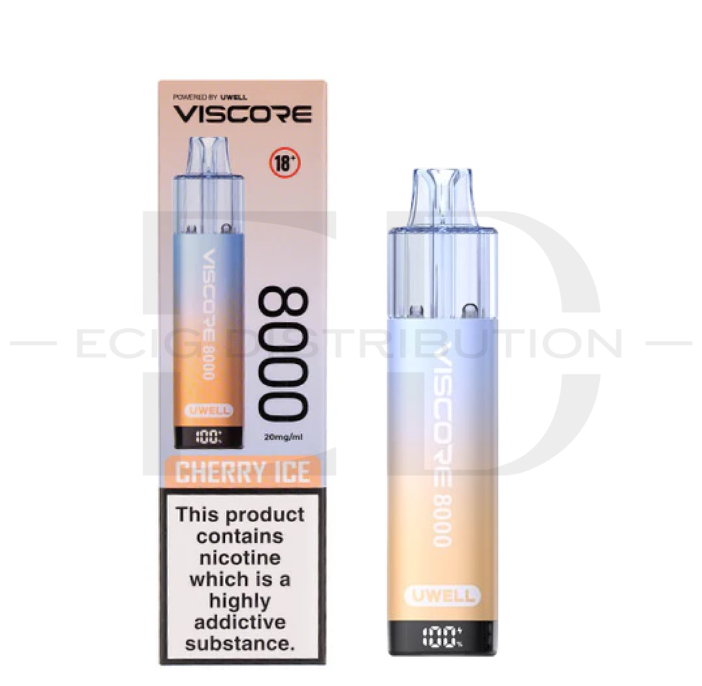 Uwell Viscore 8K Prefilled Kit - Cherry Ice 20MG