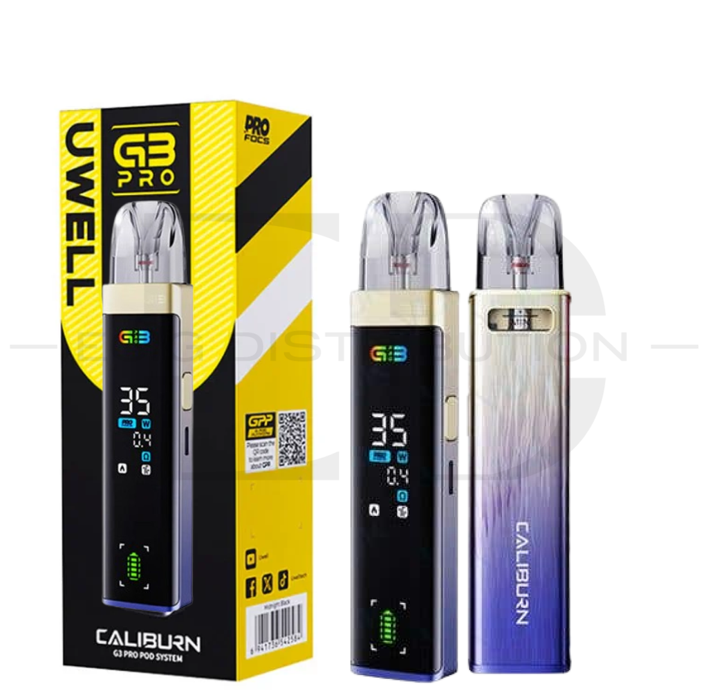 Uwell Caliburn G3 Pro Pod Kit - Golden Purple