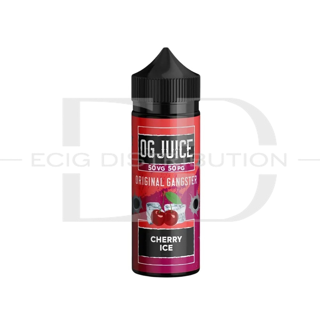 OG 100ML Shortfills 50/50 - Cherry Ice 0MG