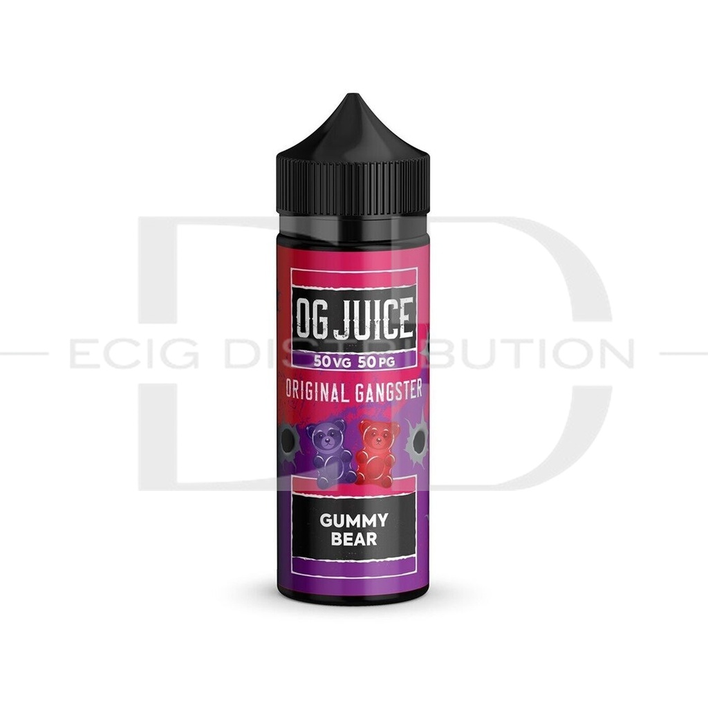 OG 100ML Shortfills 50/50 - Gummy Bears 0MG