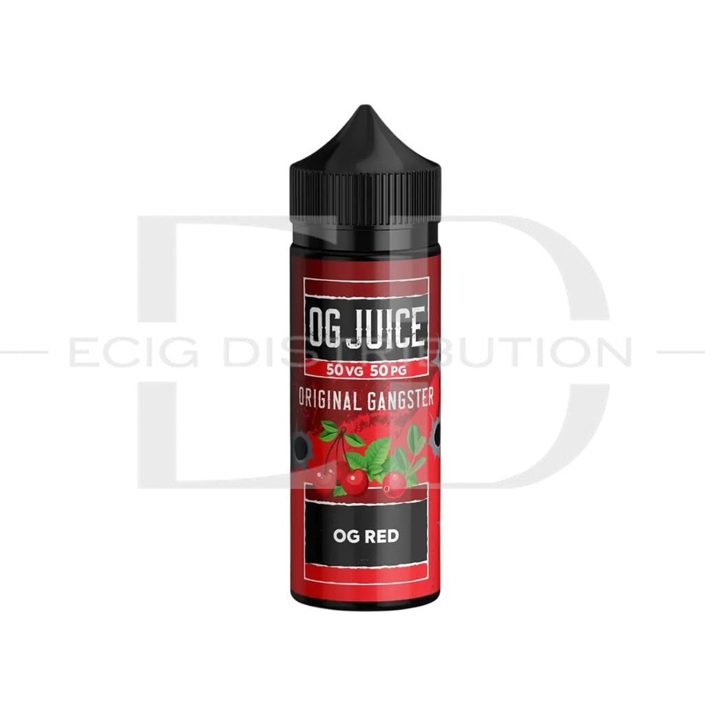 OG 100ML Shortfills 50/50 - OG Red 0MG