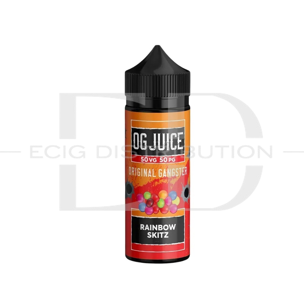 OG 100ML Shortfills 50/50 - Rainbow Skitz 0MG