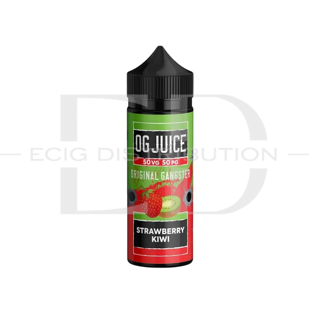 OG 100ML Shortfills 50/50 - Strawberry Kiwi 0MG