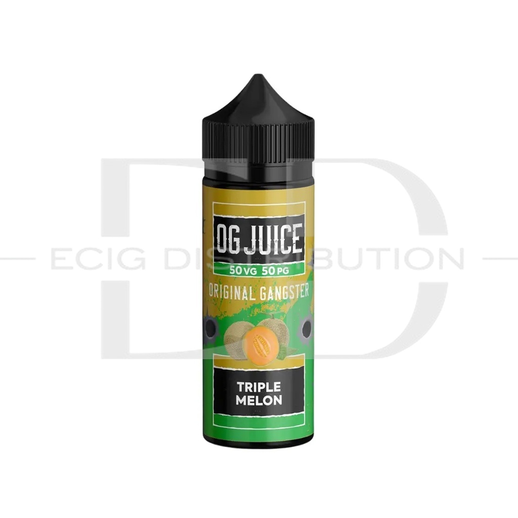 OG 100ML Shortfills 50/50 - Triple Melon 0MG