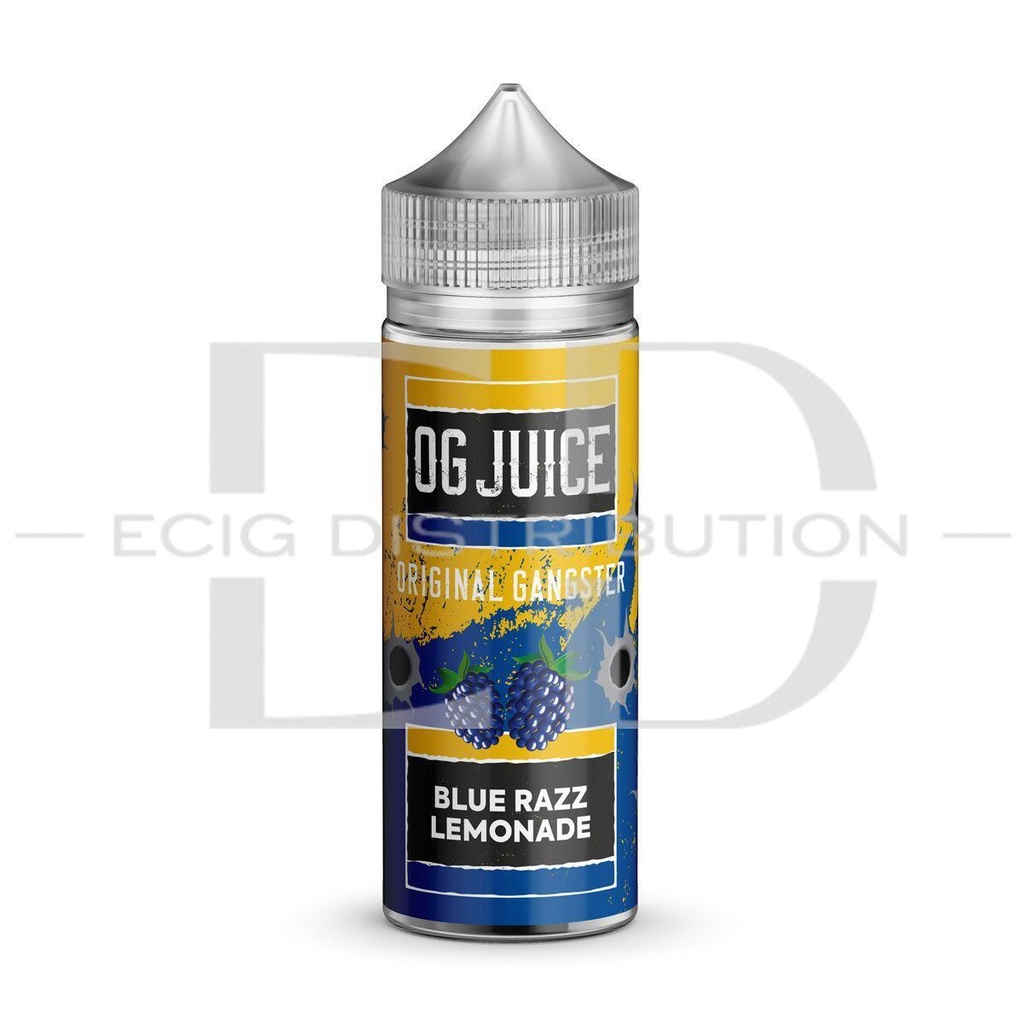 OG 100ML Shortfills 70/30 - Blue Razz Lemonade 0MG