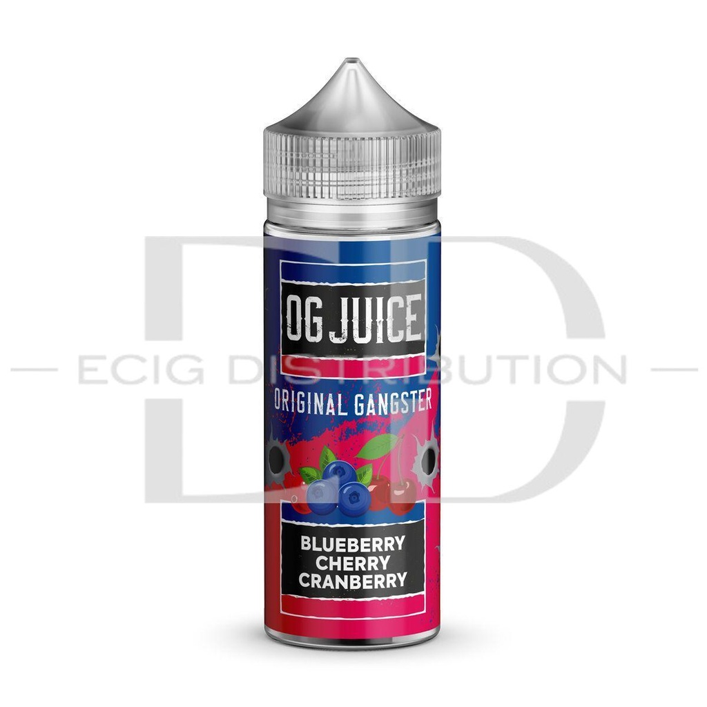 OG 100ML Shortfills 70/30 - Blueberry Cherry Cranberry 0MG