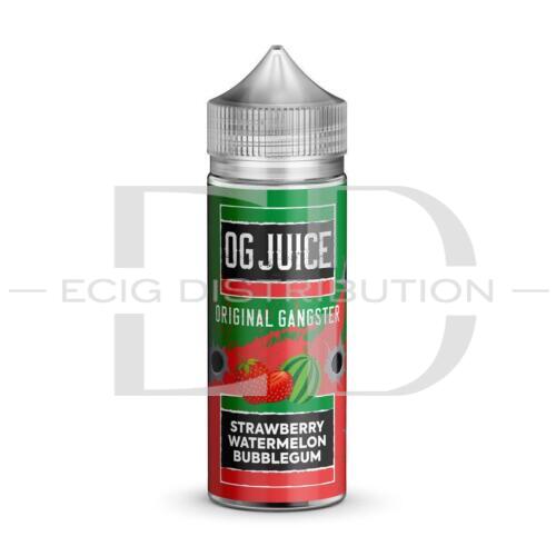 OG 100ML Shortfills 70/30 - Strawberry Watermelon Bubblegum 0MG