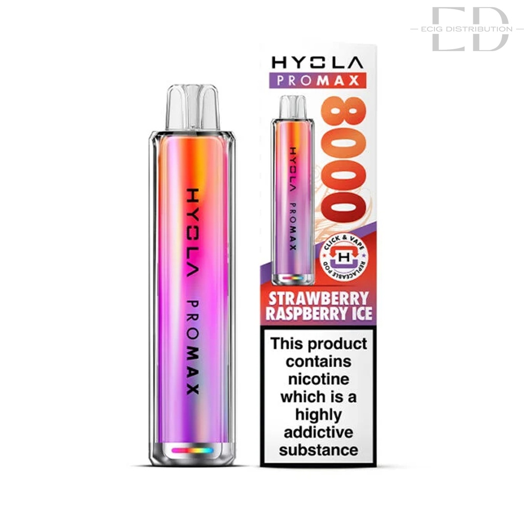Hyola Promax 8K Pod Kit - Strawberry Raspberry Ice