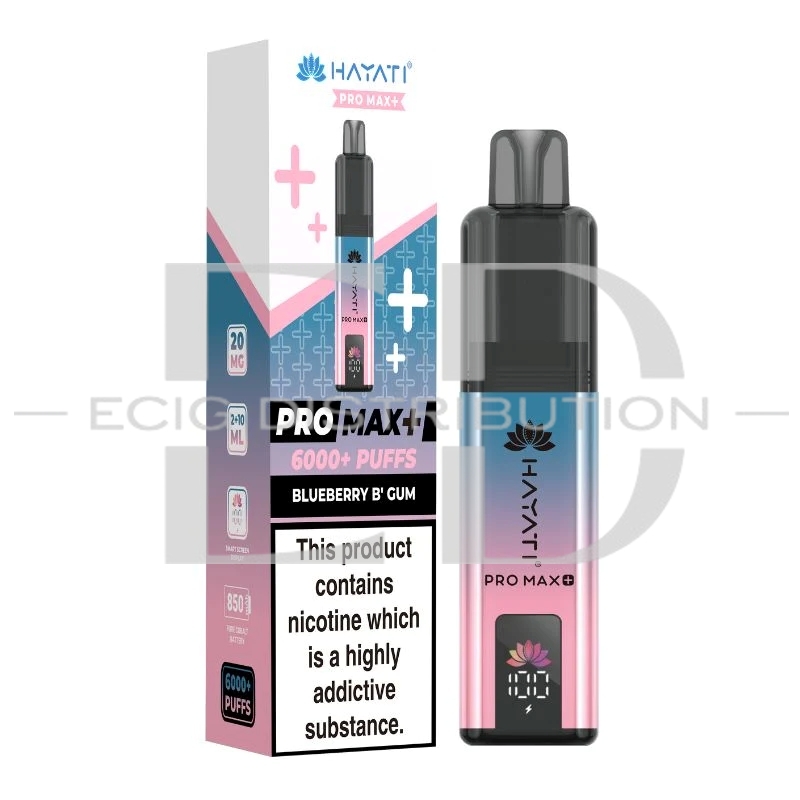 Hayati Pro Max+ Pod Kit - Blueberry B'Gum 20MG
