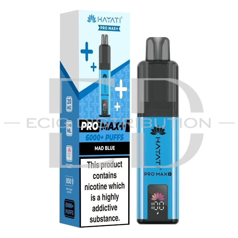 Hayati Pro Max+ Pod Kit - Mad Blue 20MG