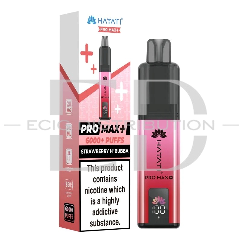 Hayati Pro Max+ Pod Kit - Strawberry H'Bubba 20MG