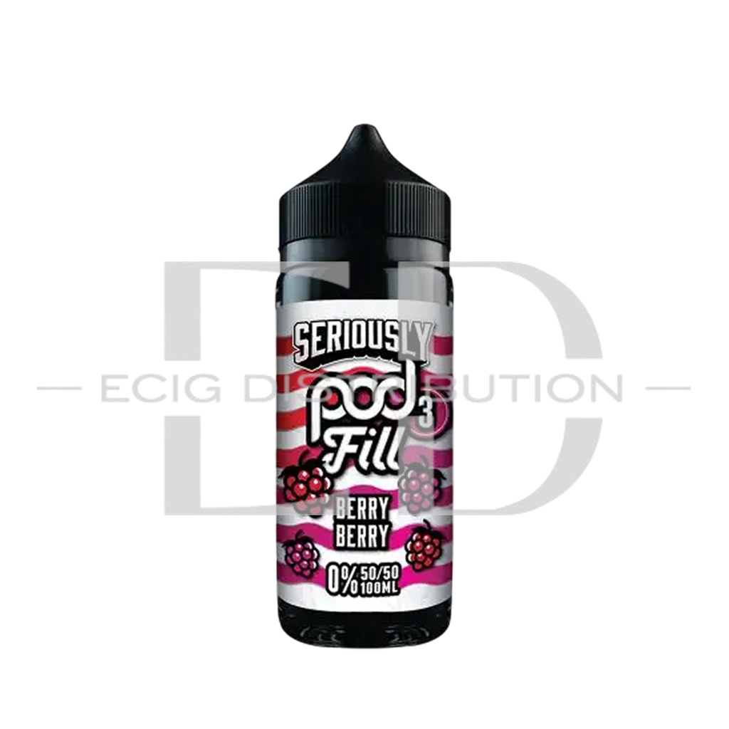 Doozy Seriously Pod Fill 3 100ML 50/50 - Berry Berry 0MG