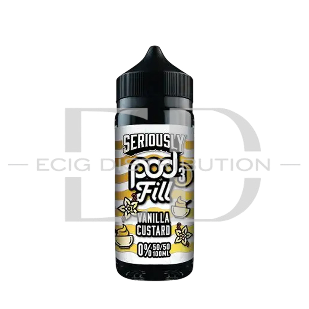 Doozy Seriously Pod Fill 3 100ML 50/50 - Vanilla Custard 0MG