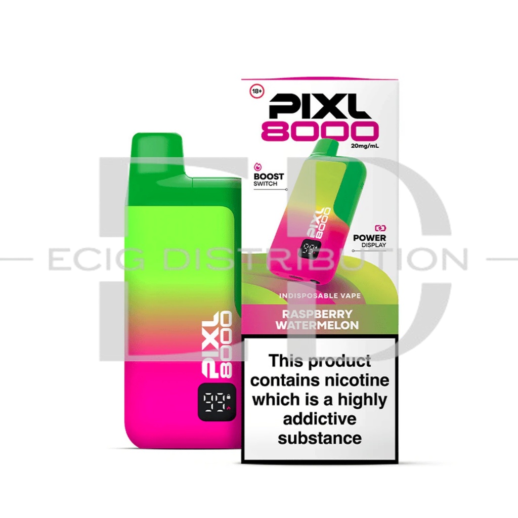 Pixl 8K Pod Kit - Raspberry Watermelon