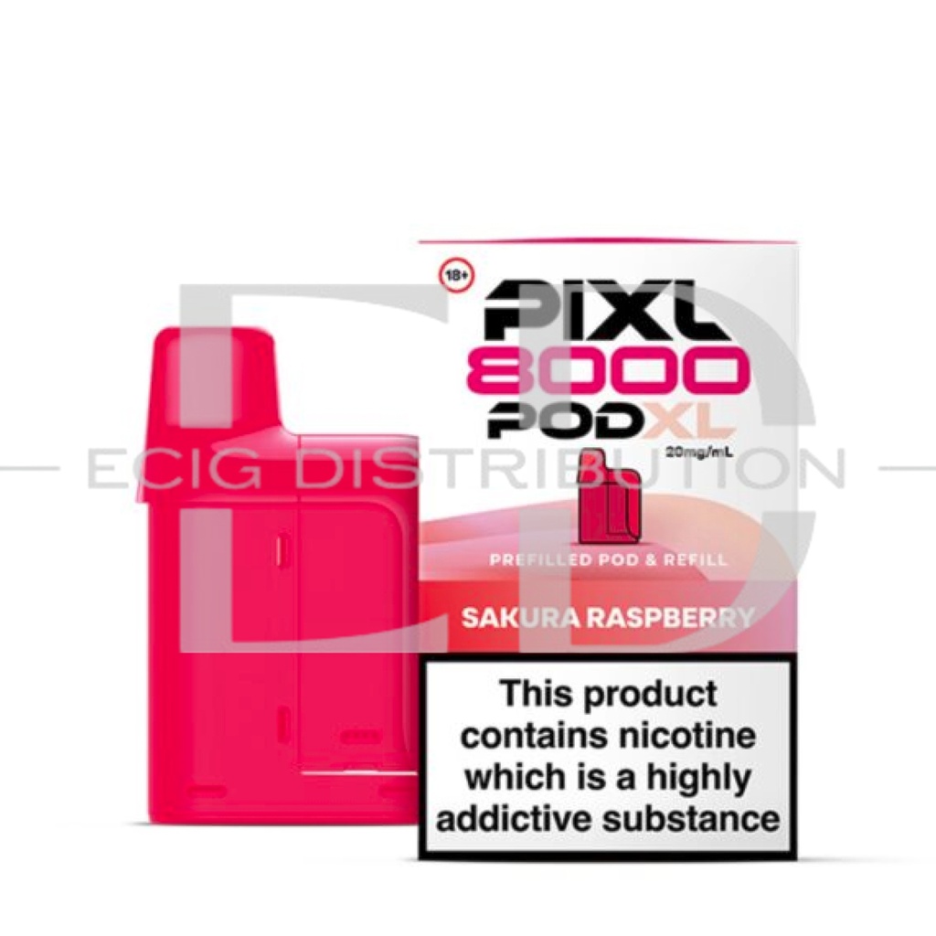 Pixl 8K Refillable Pod - Sakura Raspberry
