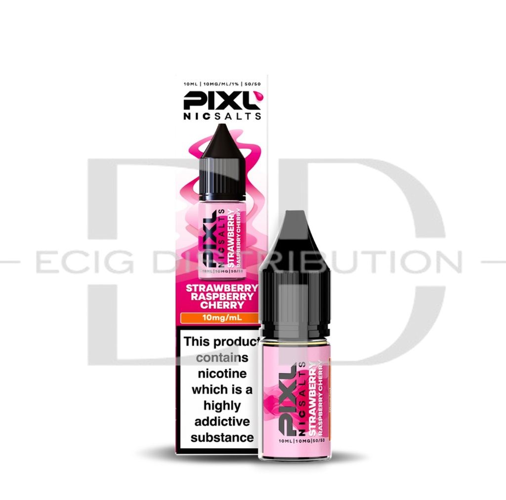 Pixl Nic Salts - Strawberry Raspberry Cherry 10MG