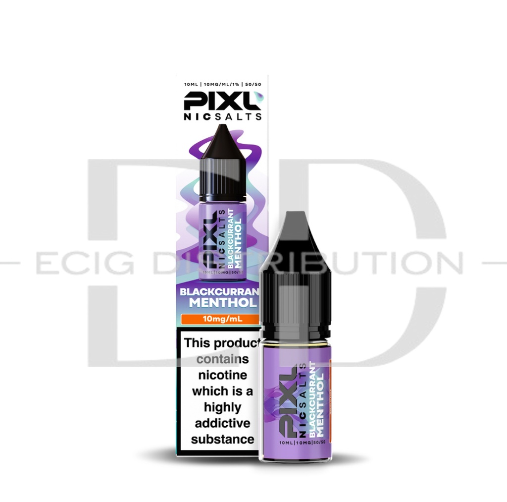 Pixl Nic Salts - Blackcurrant Menthol 10MG