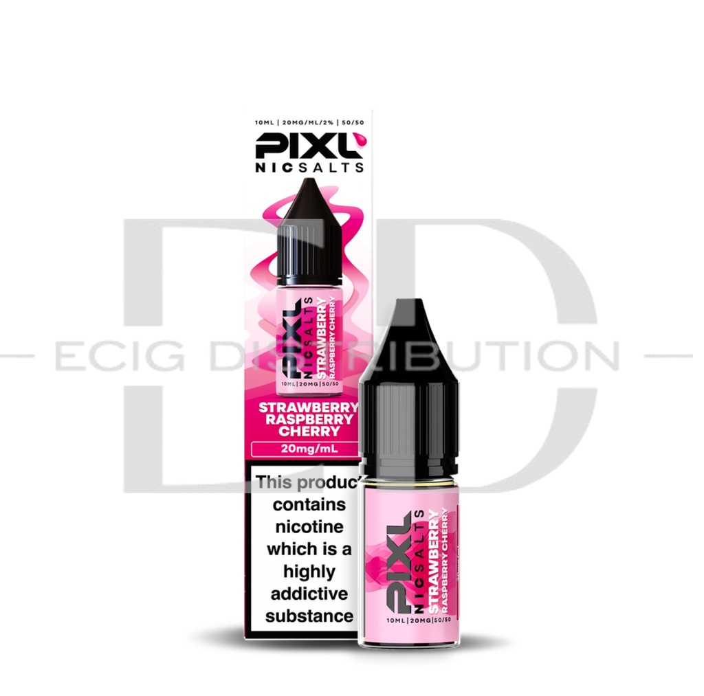 Pixl Nic Salts - Strawberry Raspberry Cherry 20MG