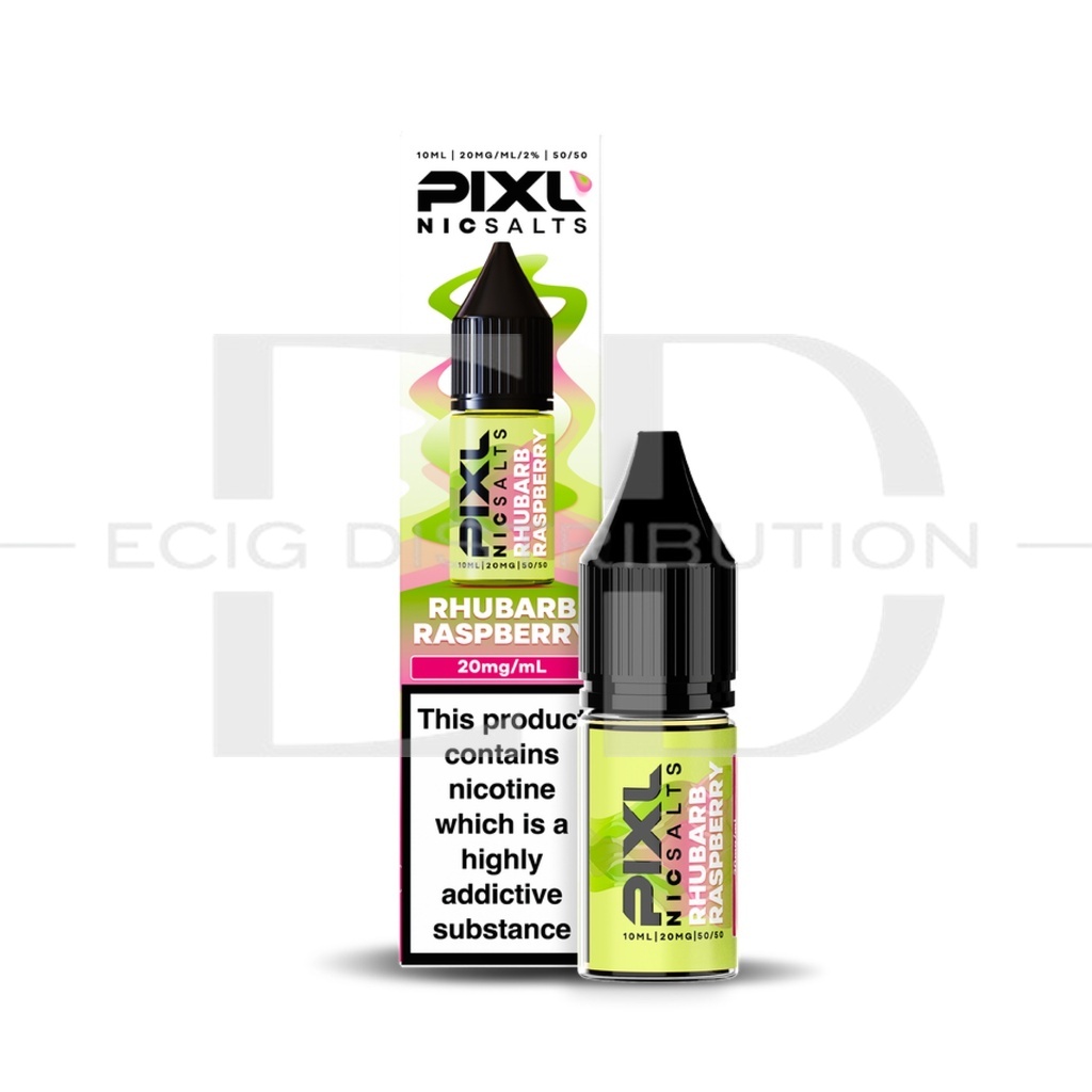 Pixl Nic Salts - Rhubarb Raspberry 20MG