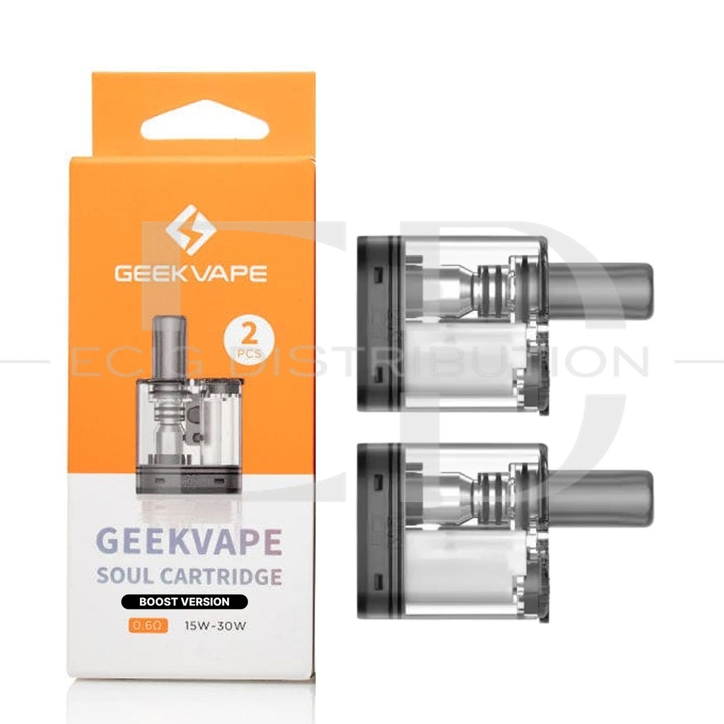 Geekvape Soul Cartridge Refillable Pod 2Pcs/Pack - 0.6 Ohm XL