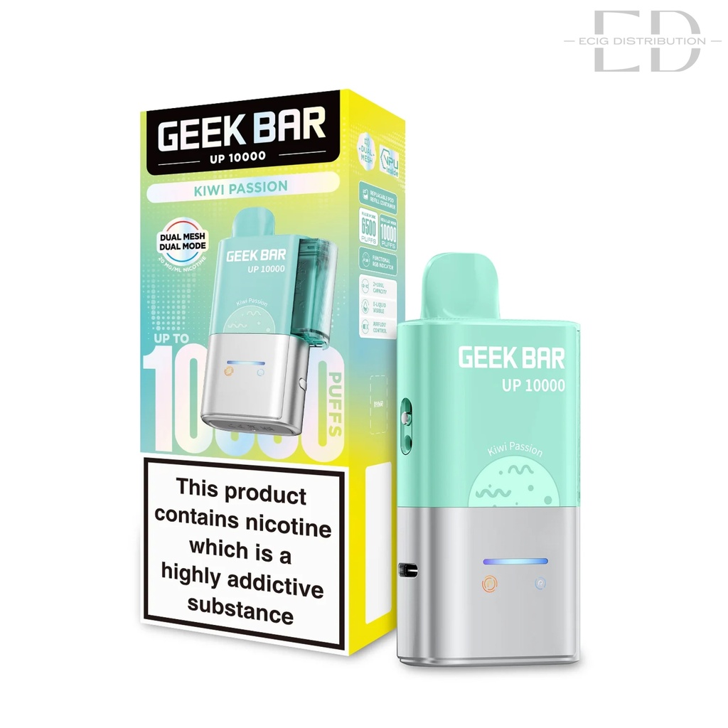 Geekbar UP 10K Pod Kit - Kiwi Passion 20MG