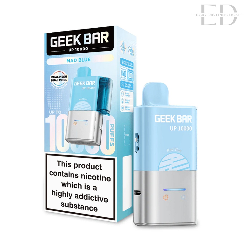 Geekbar UP 10K Pod Kit - Mad Blue 20MG