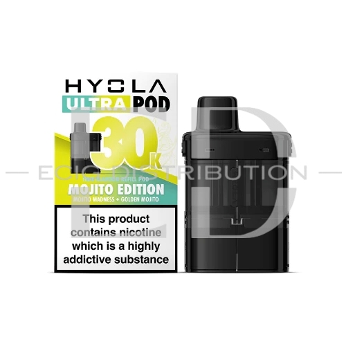 Hyola Ultra 30K Refillable Pod - Mojito Edition