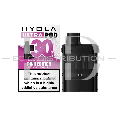 Hyola Ultra 30K Refillable Pod - Pink Edition