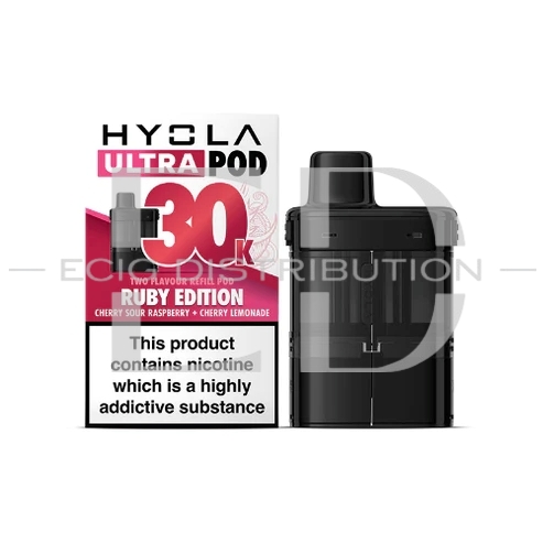 Hyola Ultra 30K Refillable Pod - Ruby Edition