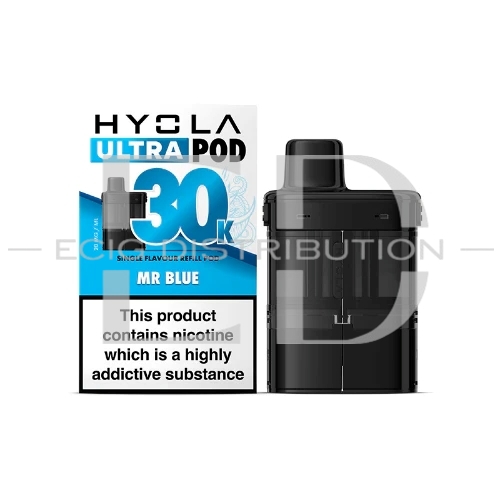 Hyola Ultra 30K Refillable Pod - Mr Blue