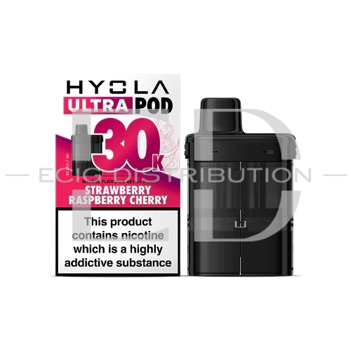 Hyola Ultra 30K Refillable Pod - Strawberry Raspberry Cherry