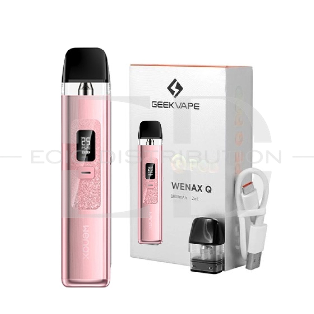 Geekvape Wenax Q Pod Kit - Crystal Pink