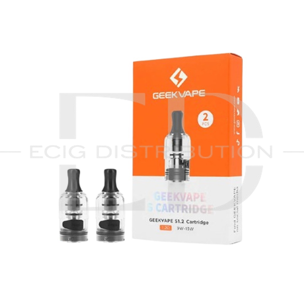 Geekvape S Cartridge Refillable Pod 2Pcs/Pack - 1.2 Ohm