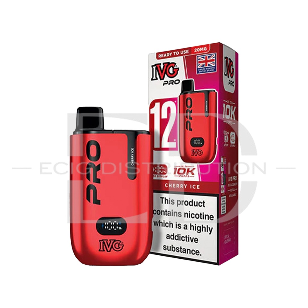 IVG Pro 12 Pod Kit - Cherry Ice 20MG