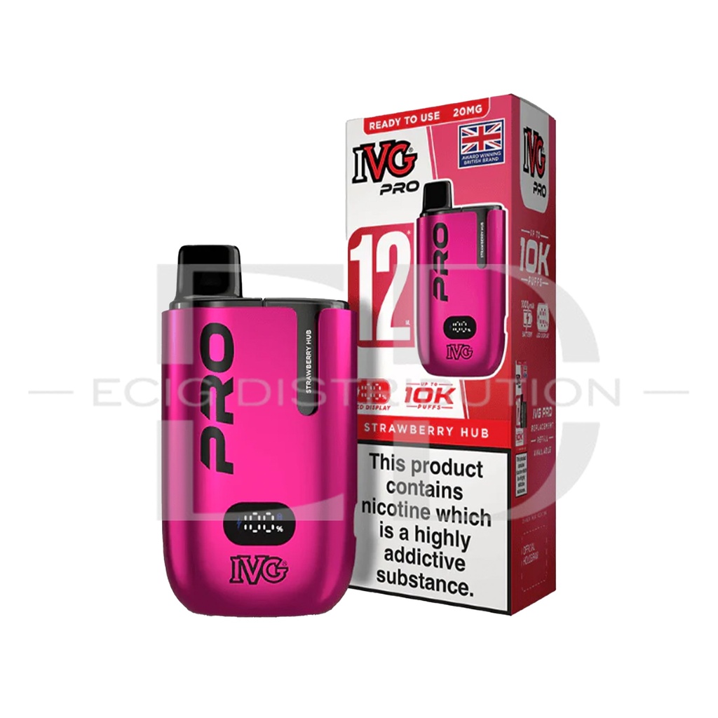 IVG Pro 12 Pod Kit - Strawberry Hub 20MG