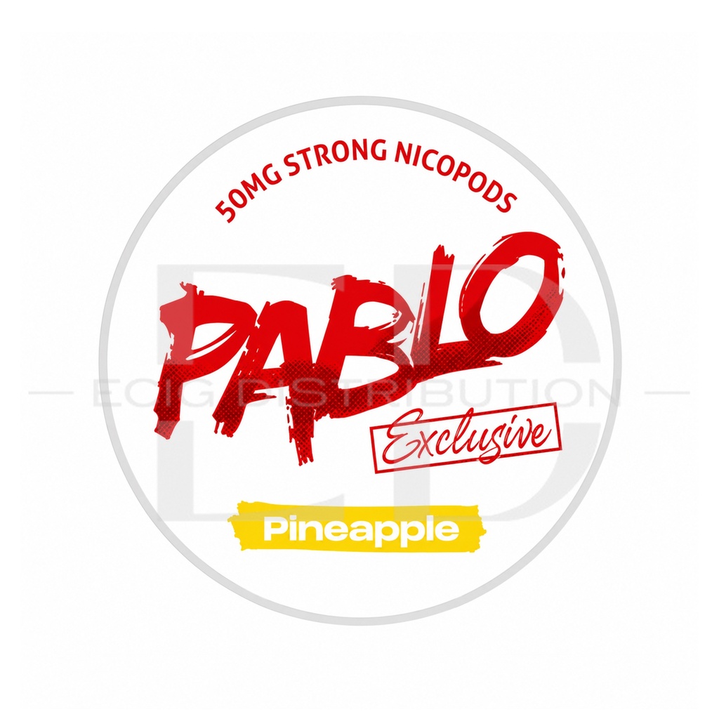 Pablo Nicotine Pouches - Pineapple 50MG