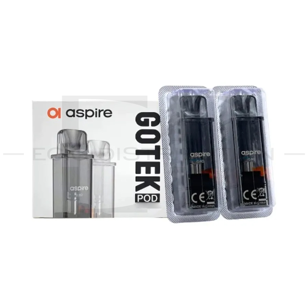 Aspire Gotek Refillable Pod 2Pcs/Pack - 0.6 Ohm ..