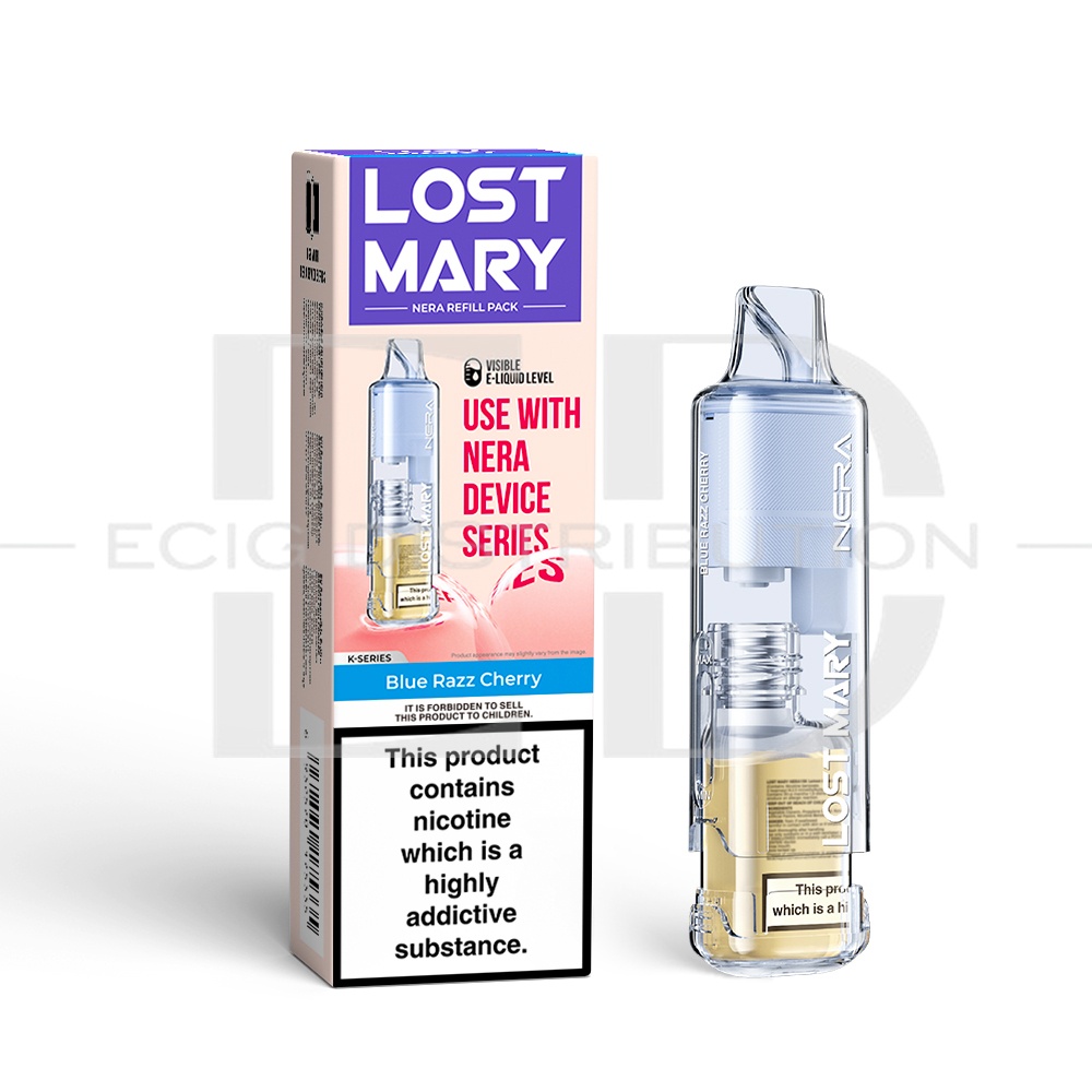 Lost Mary Nera 15K Pure View Refillable Pod - Blue Razz Cherry