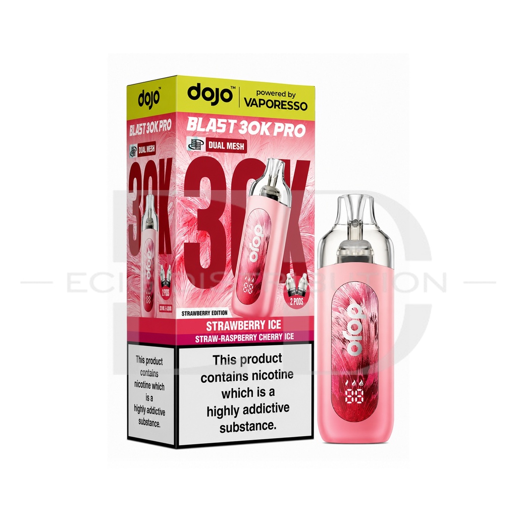Vaporesso Dojo Blast 30K Pro Pod Kit - Strawberry Edition 20MG