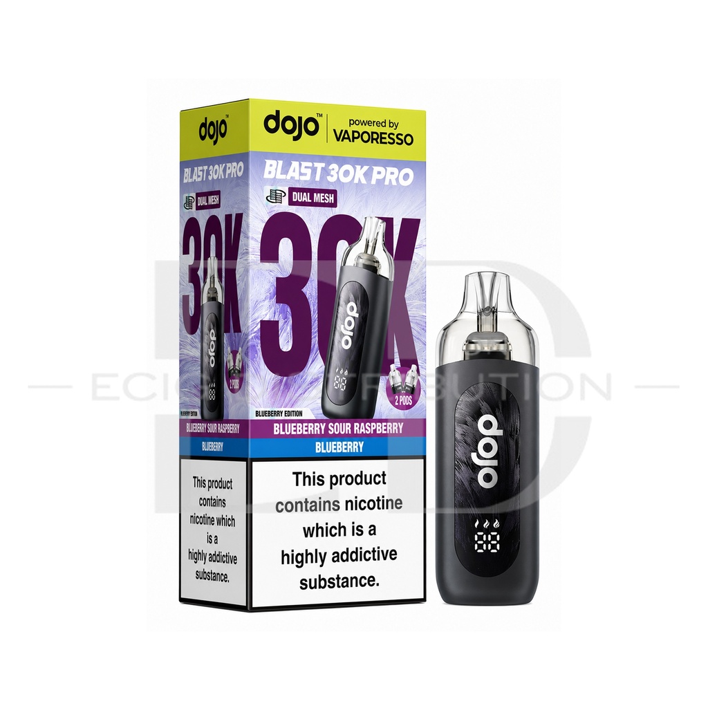 Vaporesso Dojo Blast 30K Pro Pod Kit - Blueberry Edition 20MG