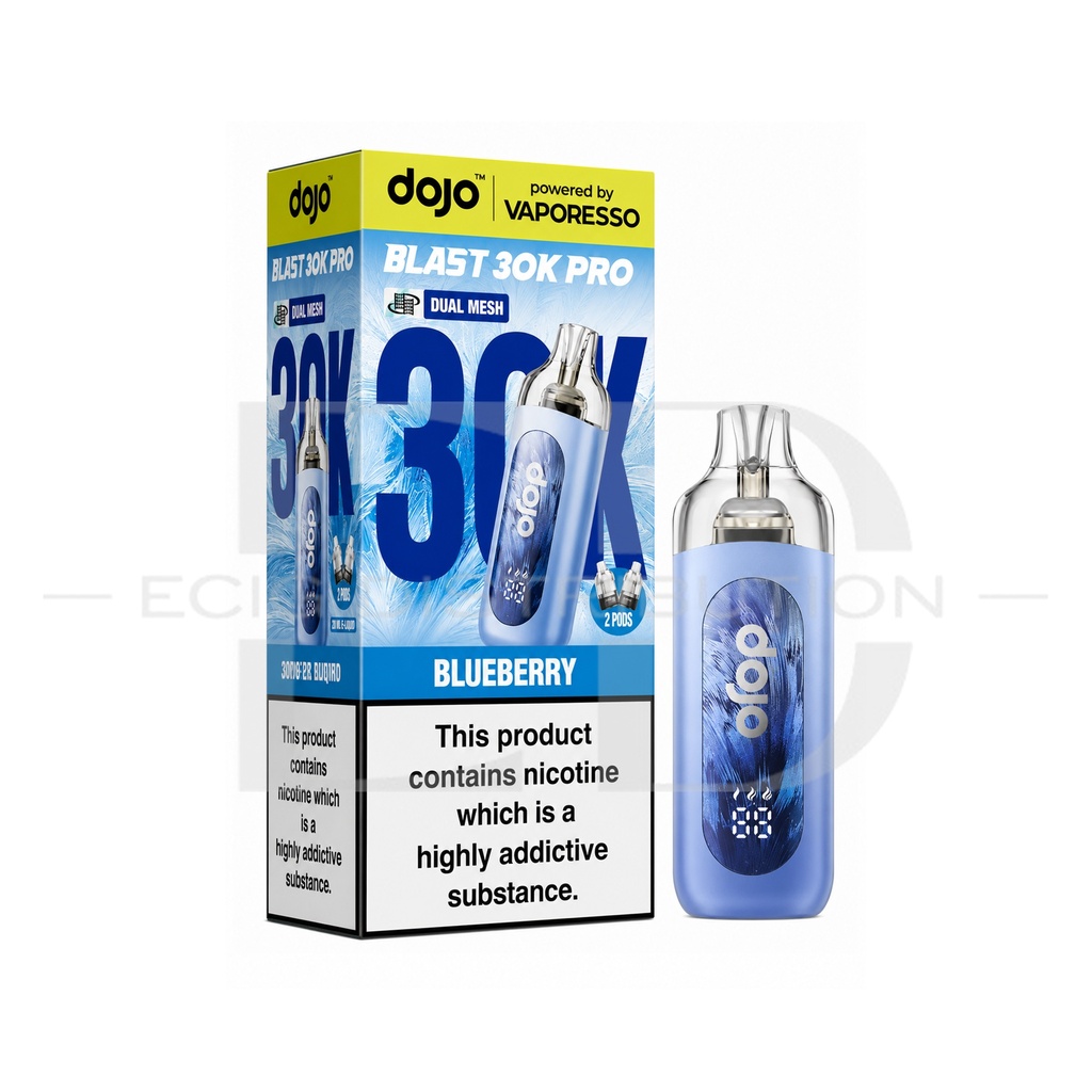 Vaporesso Dojo Blast 30K Pro Pod Kit - Blueberry 20MG