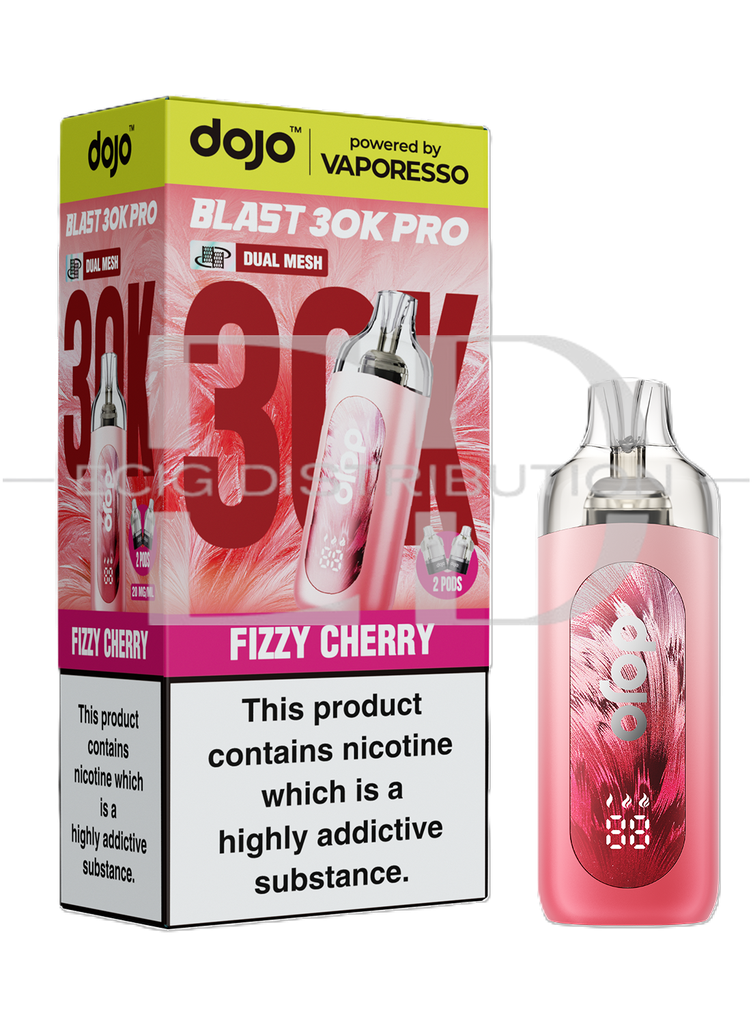 Vaporesso Dojo Blast 30K Pro Pod Kit - Fizzy Cherry 20MG